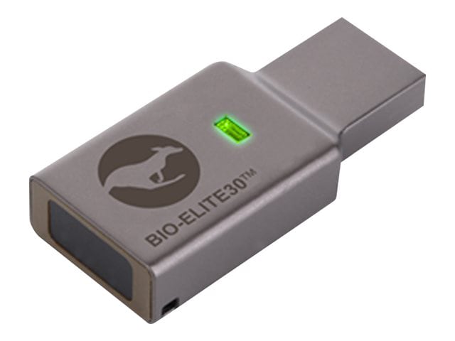 Kanguru Encrypted Defender 3000 - USB flash drive - 128 GB - TAA Compliant  - KDF3000-128G - USB Flash Drives 