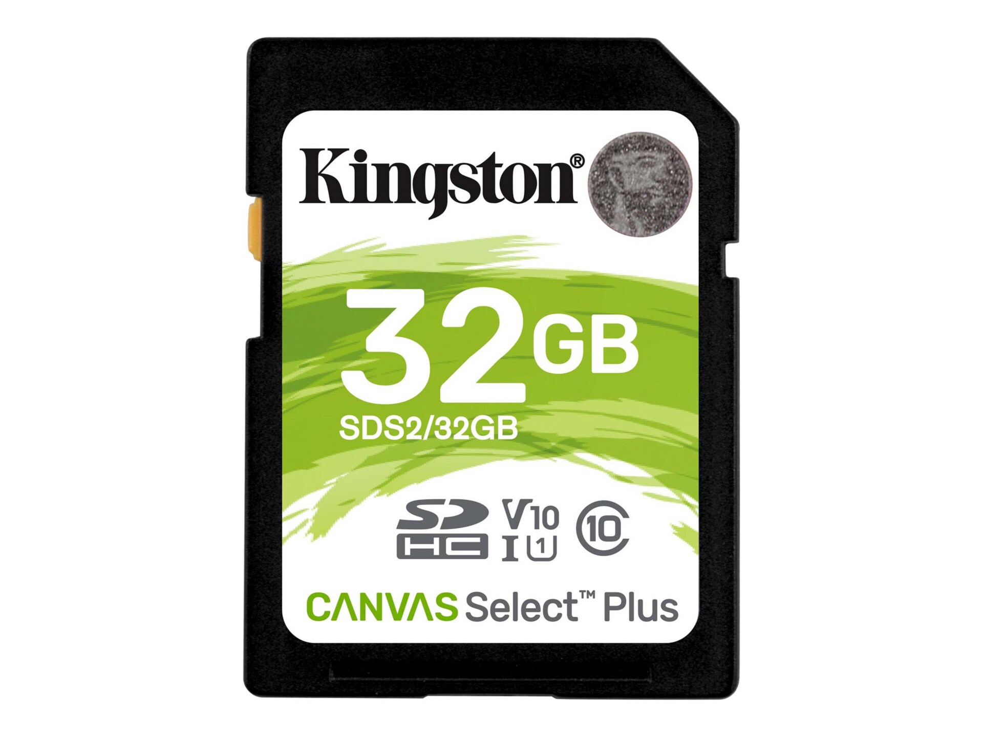 Kingston Canvas Select Plus - flash memory card - 32 GB - SDHC UHS-I