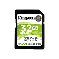 Kingston Canvas Select Plus - flash memory card - 32 GB - SDHC UHS-I