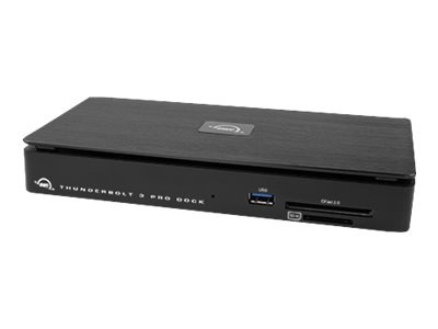OWC Thunderbolt 3 Pro Dock - docking station - Thunderbolt 3 - DP - GigE, 1