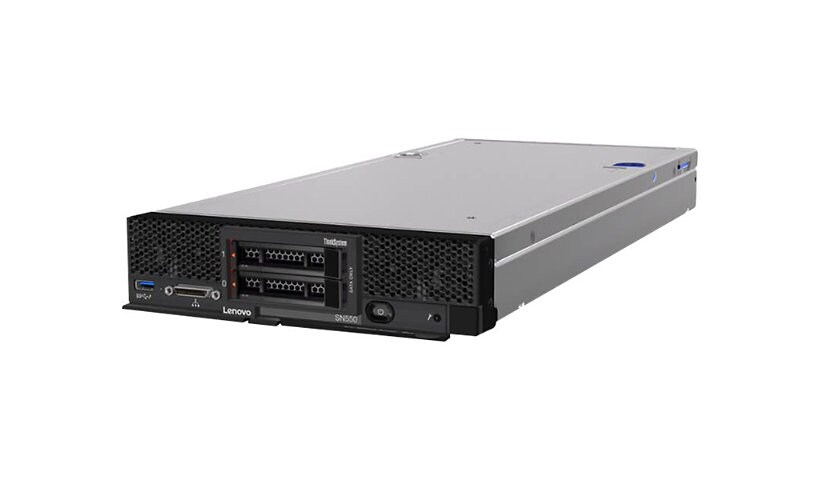 Lenovo ThinkSystem SN550 - lame - Xeon Gold 5220 2.2 GHz - 32 Go - aucun disque dur