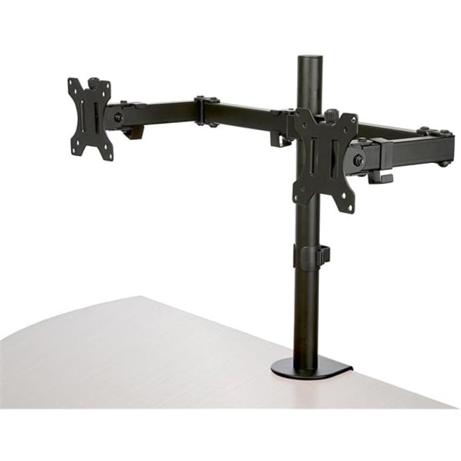 StarTech.com Desk Mount Dual Monitor Arm - up to 32" Displays - Desk Clamp/Grommet - Articulating
