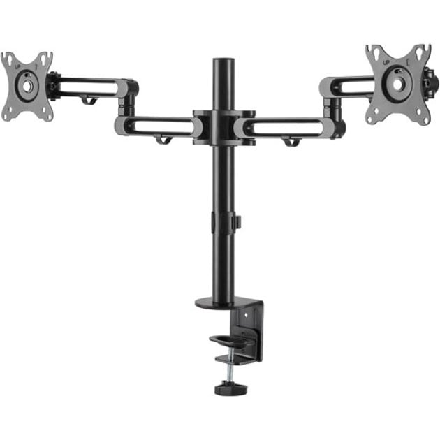 Desk Mount Dual Monitor Arm Desk C-Clamp up to 32