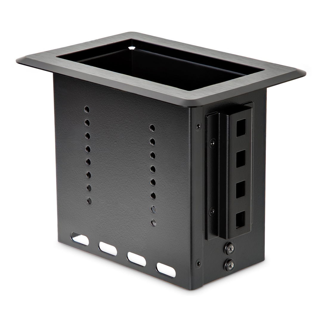 StarTech.com Single-Module Conference Table Connectivity Box - Customizable