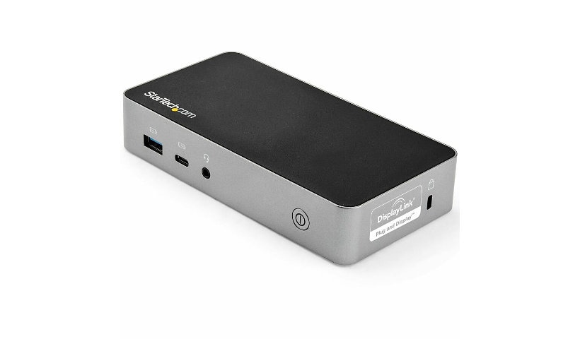 StarTech.com USB-C Dock - Dual Monitor HDMI Docking Station, 65W PD, 4x USB