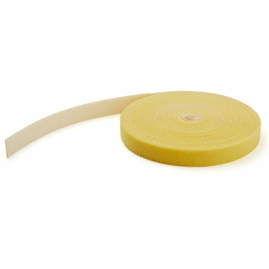 Thumbnail 5 of 7 for StarTech.com 25ft Hook and Loop Tape Roll Reusable Cable Ties/Wraps -Yellow