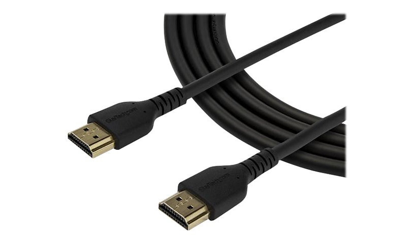 StarTech.com 1m Premium Certified HDMI 2.0 Cable w/Ethernet High Speed 3ft 4K 60Hz HDR Durable Cord