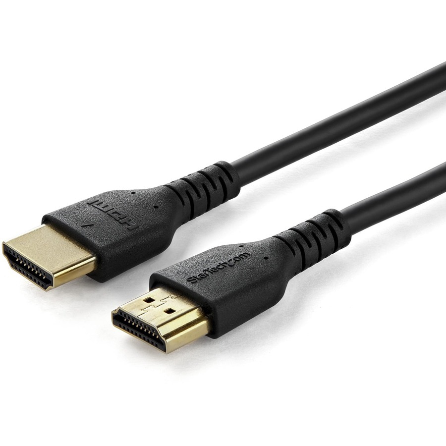StarTech.com 2m Premium Certified HDMI 2.0 Cable w/Ethernet High Speed 6ft 4K 60Hz HDR Durable Cord