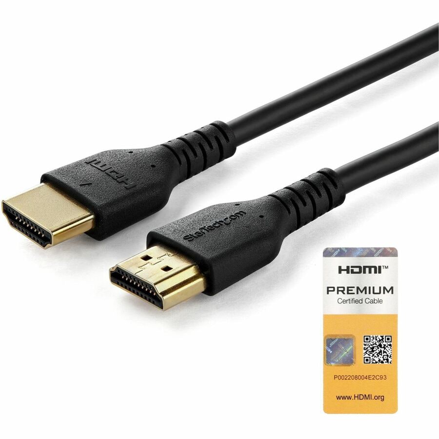 4K@60Hz Certified Premium High Speed HDMI Cable w/ Ethernet - 6 ft.