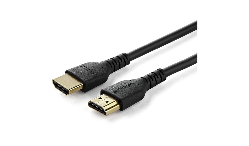 StarTech.com 2m Premium HDMI 2.0 Cable w/Ethernet - 6ft HDR 4K 60Hz Durable
