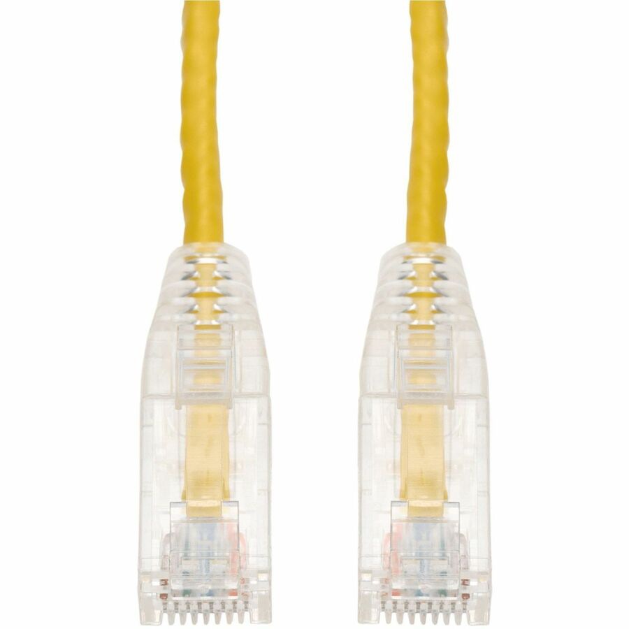 Proline 5ft Yellow CAT 6 Slim PVC Ethernet Cable Snagless Clear-Claw RJ-45