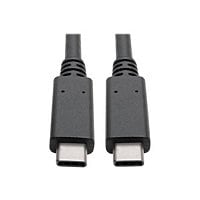 Tripp Lite USB 3.1 Gen 2 USB-C Cable w/ 5A Rating 20V M/M USB Type-C 3ft 3'