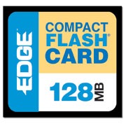 EDGE Premium - flash memory card - 128 MB - CompactFlash