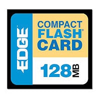EDGE Premium - flash memory card - 128 MB - CompactFlash