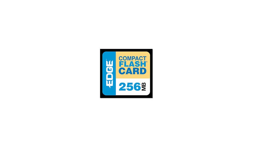 EDGE Premium - flash memory card - 256 MB - CompactFlash