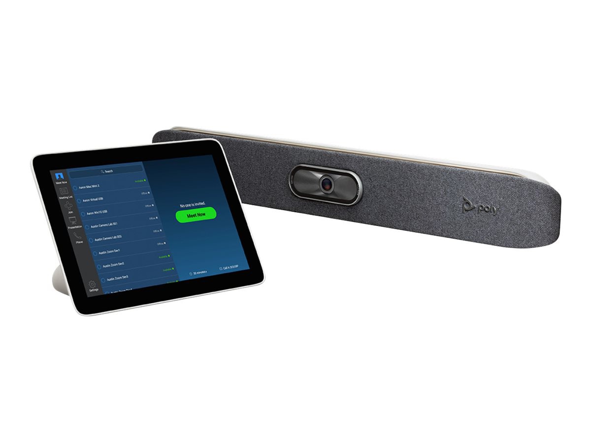 HP Poly Studio X30 for Small Zoom Rooms - Video Conferencing Kit with TC8