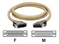 Black Box ED/Q with Die-Cast Removable Metallic EMI/RFI Hoods - serial cabl