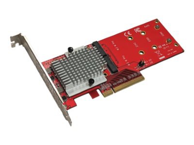 Addonics AD2M2NVMPX8 - interface adapter - M.2 NVMe Card - PCIe 3.0 x8