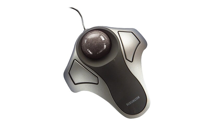 Kensington Orbit - trackball - PS/2, USB - black, silver