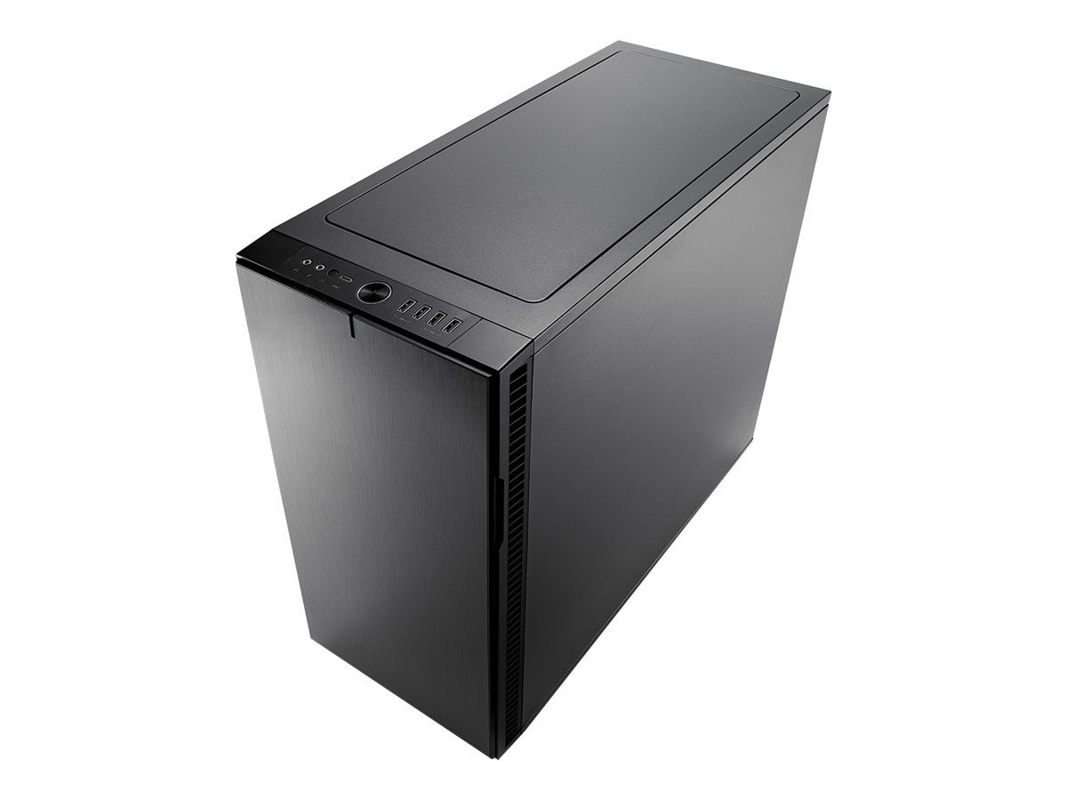 Fractal Design Define Series R6 Usb C Blackout Tg Tower Extended Atx Fd Ca Def R6c Bko Tg Computer Components Cdw Ca