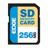EDGE Digital Media - flash memory card - 256 MB - SD