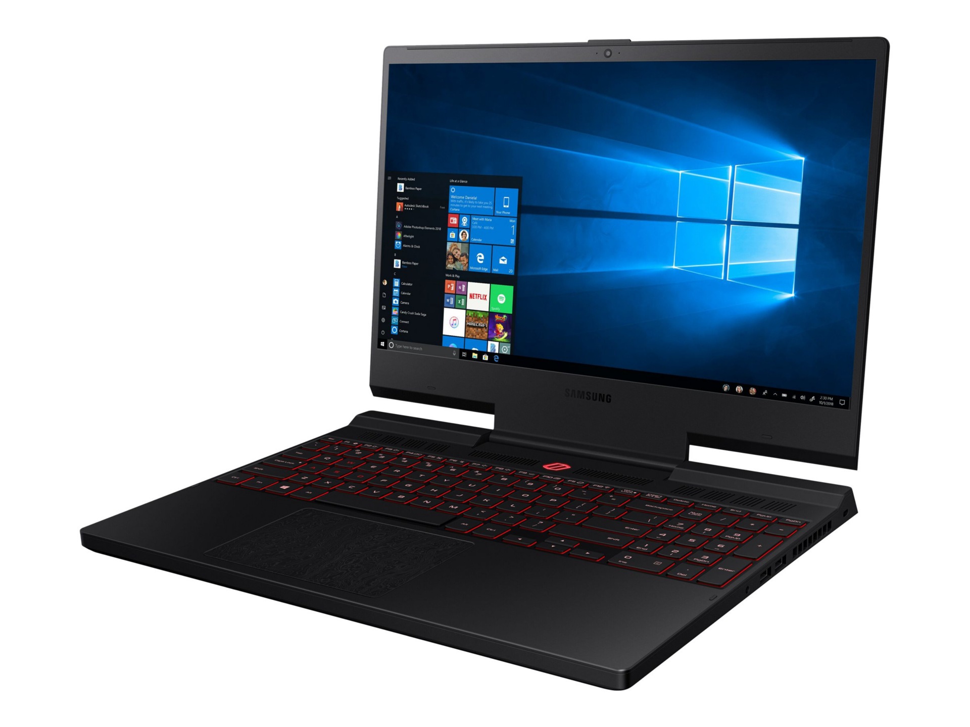 Samsung Notebook Odyssey NP850XBC - 15.6" - Core i7 8750H - 16 GB RAM - 512