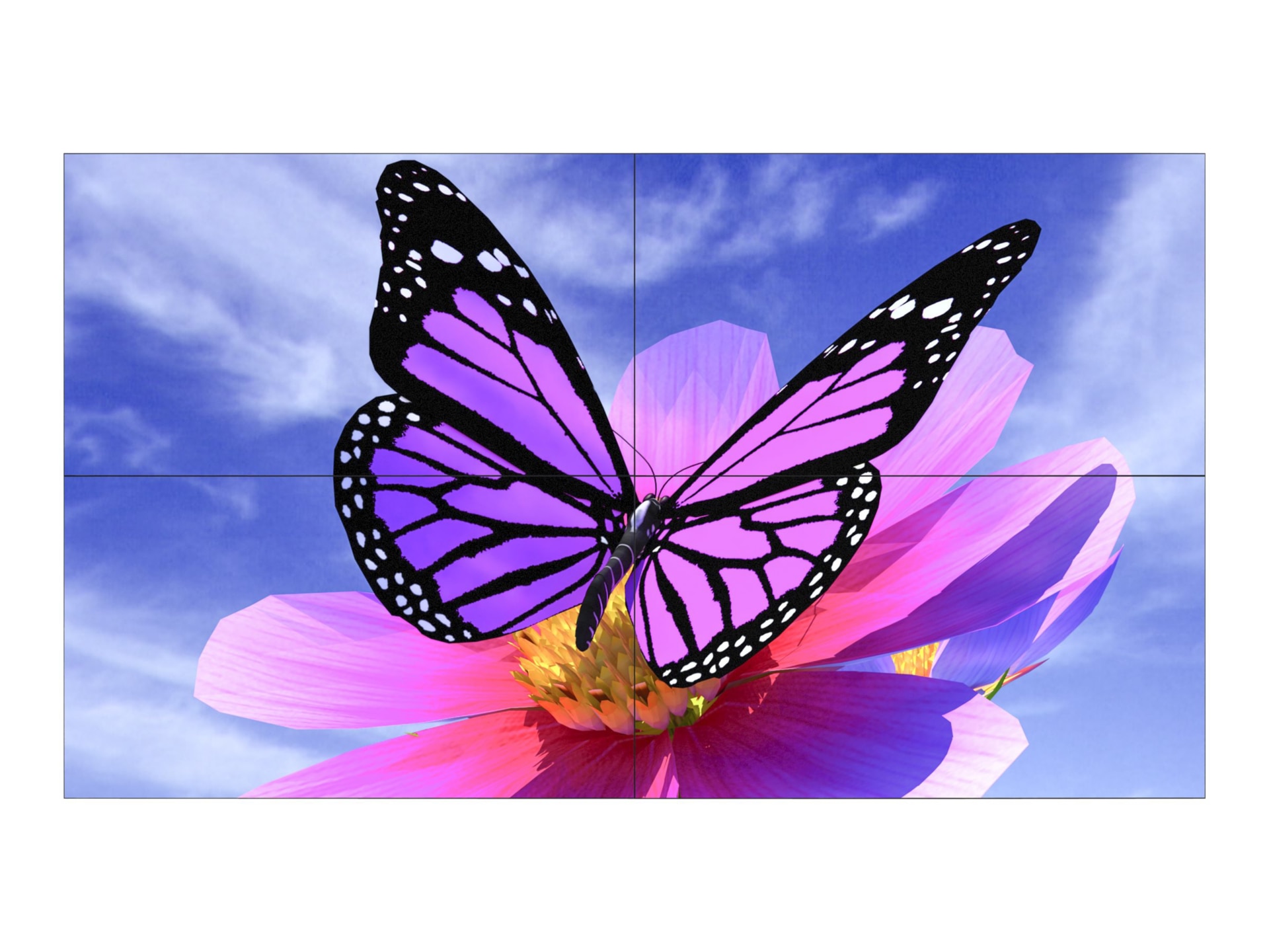 NEC UN552V-TMX4P 55" LCD video wall - Full HD - for digital signage