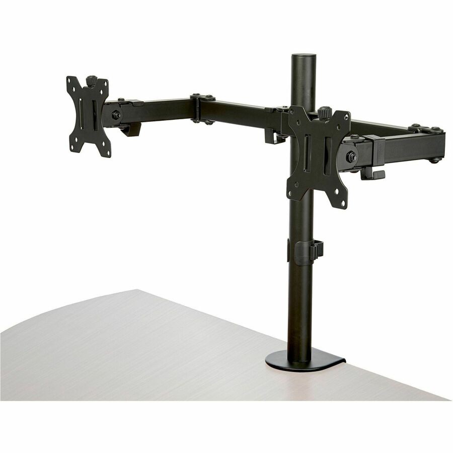 StarTech.com Desk Mount Dual Monitor Arm, Ergonomic VESA Compatible Mount for up to 32" (17.6lb/8kg) Display,