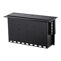 StarTech.com Dual-Module Conference Table Connectivity Box - Customizable - Add two connectivity modules of your choice