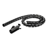 StarTech.com 2.5m / 8.2ft Cable Management Sleeve - Spiral - 45mm/1.8" Diameter - W/ Cable Loading Tool - Expandable