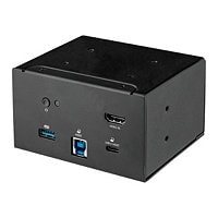 StarTech.com Laptop docking module for the conference table connectivity box lets you access boardroom or huddle space