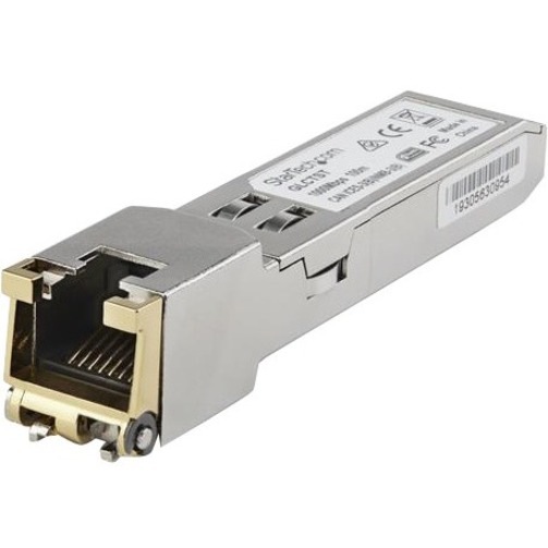 StarTech.com Juniper SFP-1GE-FE-E-T Compatible SFP Module - 1000BASE-T - 1G