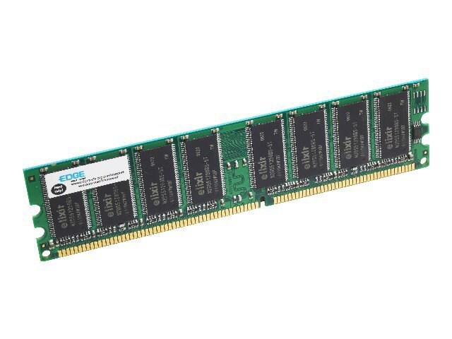 EDGE - DDR - module - 1 GB - DIMM 184-pin - 400 MHz / PC3200 - unbuffered