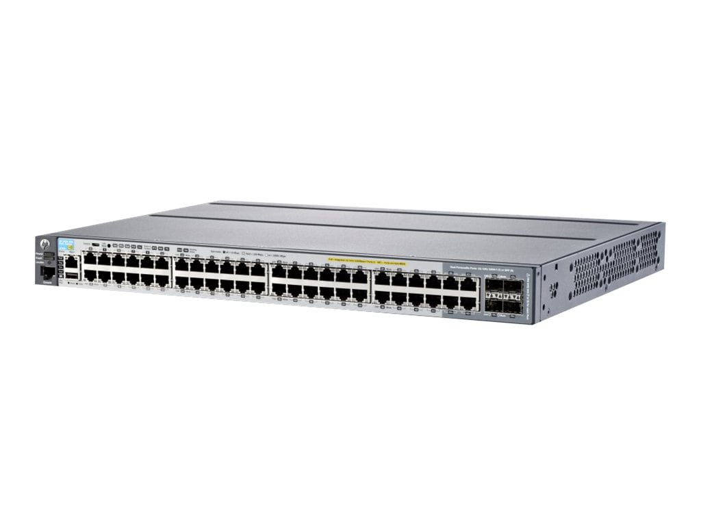 HPE Aruba 2920-48G- 48-Ports PoE+ Switch - Remanufactured