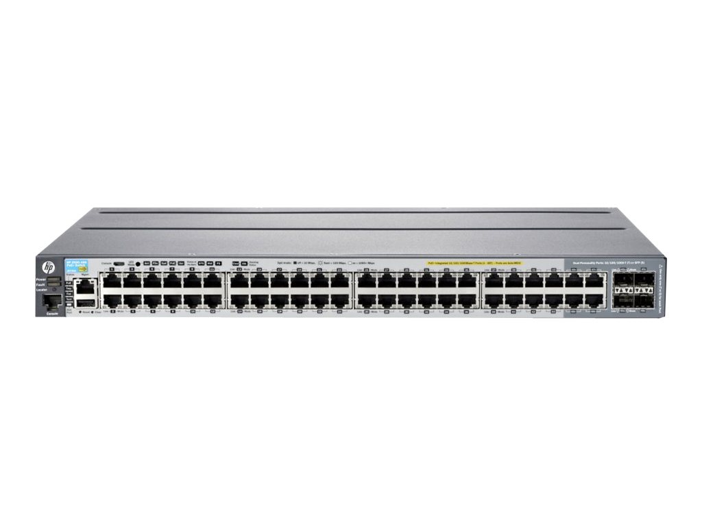 Thumbnail 2 of 6 for HPE Aruba 2920-48G- 48-Ports PoE+ Switch - Remanufactured
