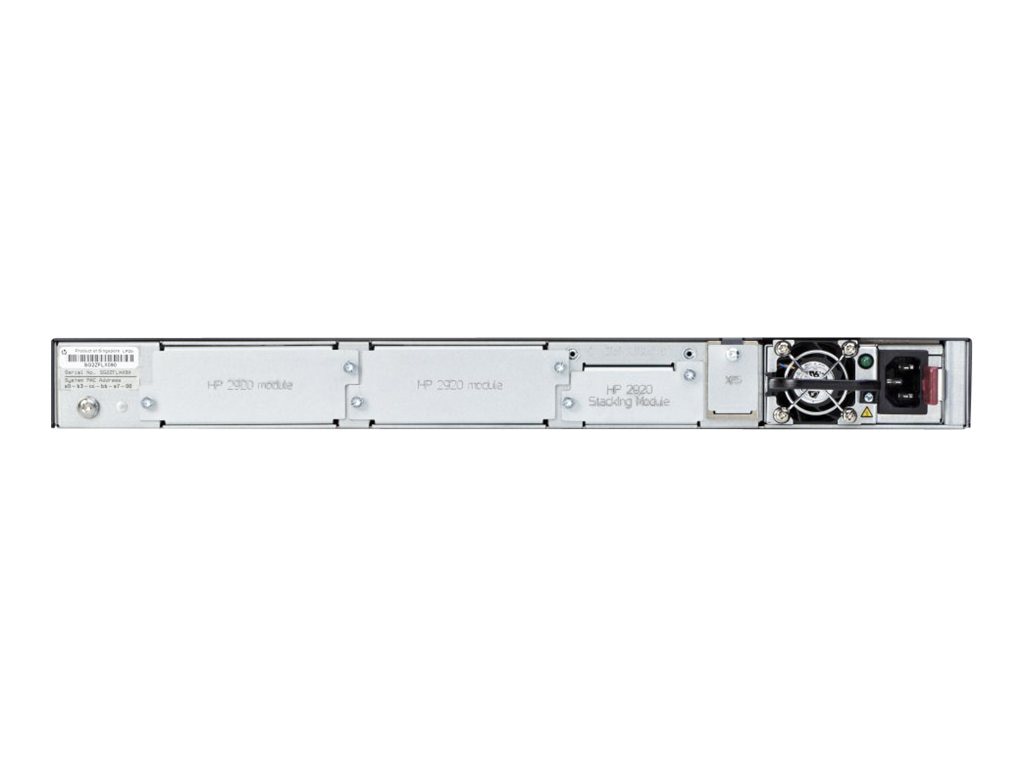 Thumbnail 3 of 6 for HPE Aruba 2920-48G- 48-Ports PoE+ Switch - Remanufactured