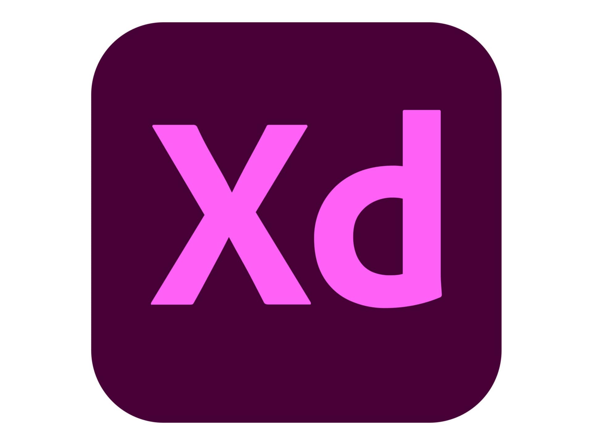 Adobe XD CC for Teams - Subscription New - 1 user