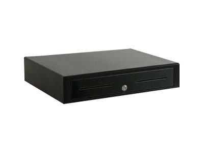 apg Cash Drawer VB320-BL1616 Standard-Duty Cash Drawer, Vasario Series, Multipro 24V, Fixed 5" x 5" Till, 16" x 16"