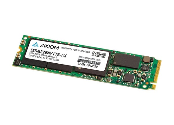 Axiom C3400e Series SSD TB PCIe 3.0 x4 (NVMe) TAA Compliant  SSDM22ENV1TB-AX Solid State Drives