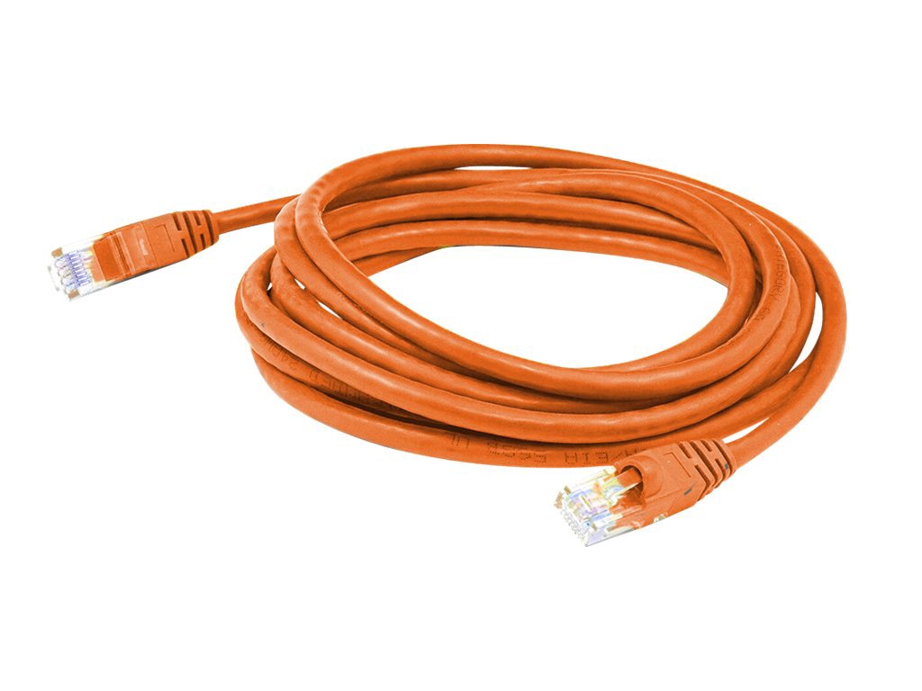 Proline 4ft Orange CAT 6 PVC Ethernet Cable Snagless Bubble Boot RJ-45 M/M