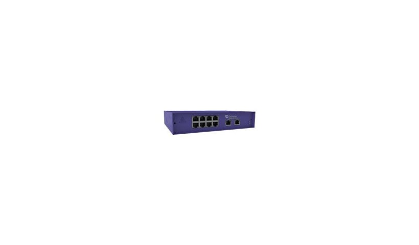 Extreme Networks ExtremeSwitching V300-8P-2T-W - switch - 10 ports - managed