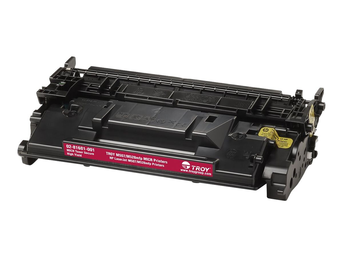 TROY MICR Toner Secure - à rendement élevé - noir - compatible - cartouche toner pour imprimante MICR (alternative pour : HP CF289X)