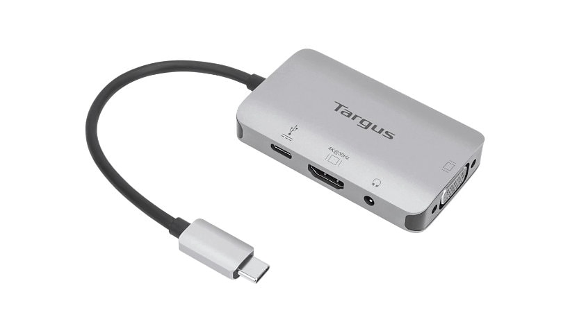 Targus USB-C Single Video Adapter with 100W PD Pass-Through - docking stati