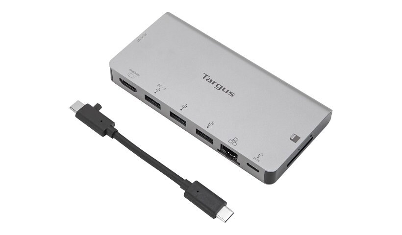 Targus USB-C DP Alt Mode Single Video 4K HDMI Docking Station with Card Rea