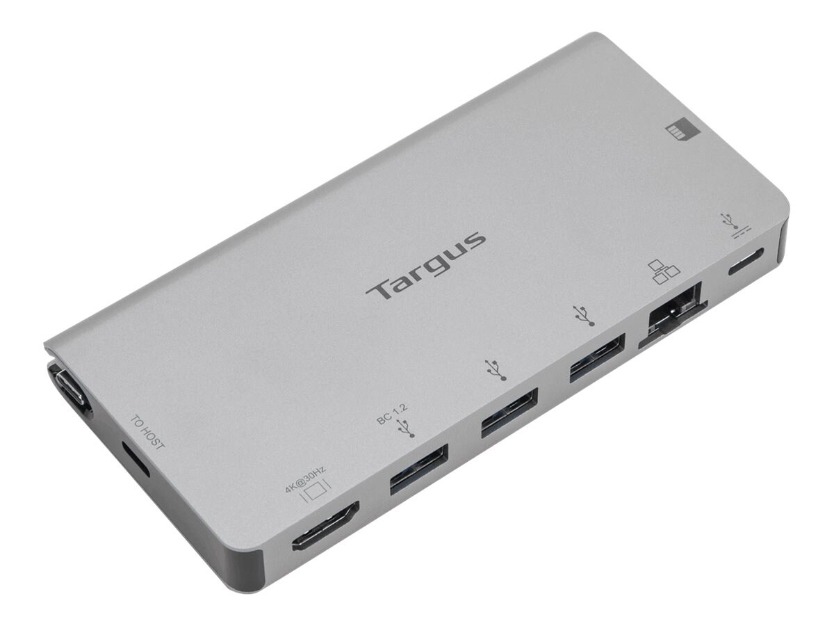 Thumbnail 3 of 10 for Targus USB-C DP Alt Mode Single Video 4K HDMI Docking Station with Card Rea