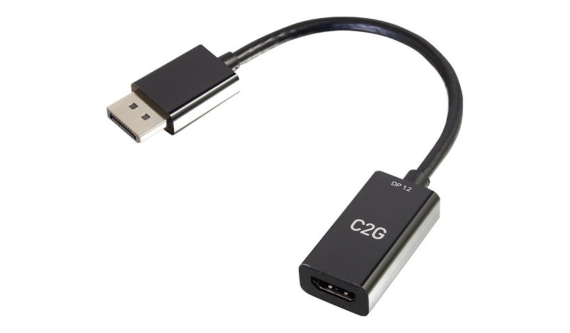 C2G 8in 4K DisplayPort to HDMI Adapter Converter - M/F