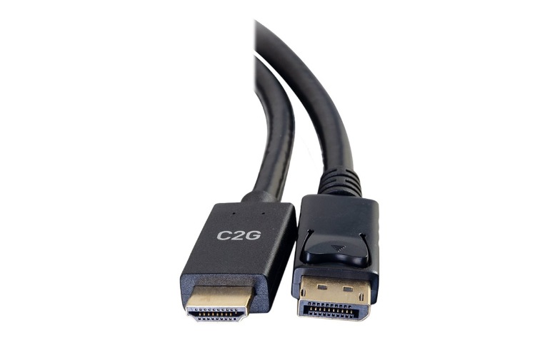 C2G 3ft DisplayPort to HDMI Cable DP to HDMI Adapter Cable