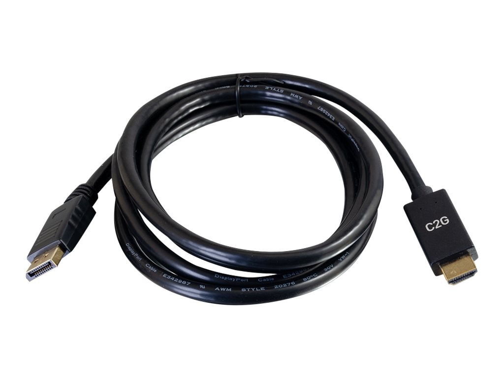 C2G 6ft DisplayPort to HDMI Cable - Thumbnail 4