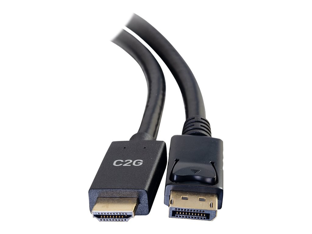 C2G 10ft DisplayPort to HDMI Cable - DP to HDMI Adapter Cable - M