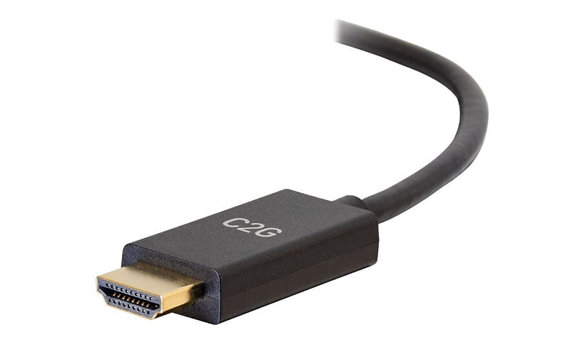 C2G 3ft Mini DisplayPort to HDMI Cable - Mini DP to HDMI Adapter - DisplayPort 1.2a HDMI 1.4b - 4K 30Hz - M/M